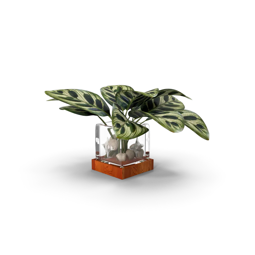 Home 1 Vase With Leaves.H03.2k